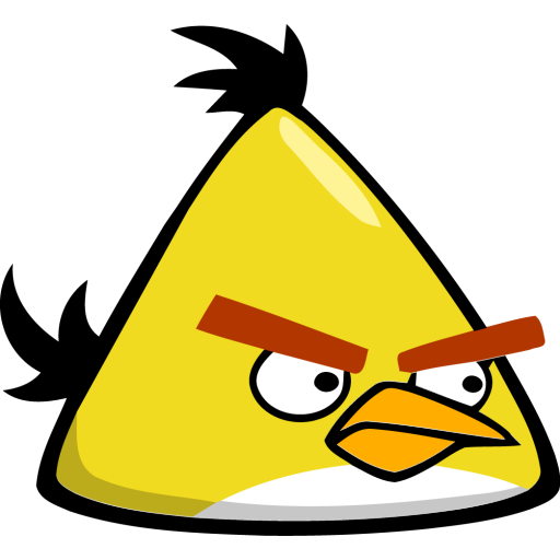 Yellow Angry Bird Icon, PNG ClipArt Image | IconBug.com