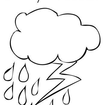 Weather Coloring Pages For Kindergarten - Weather Coloring Pages ...