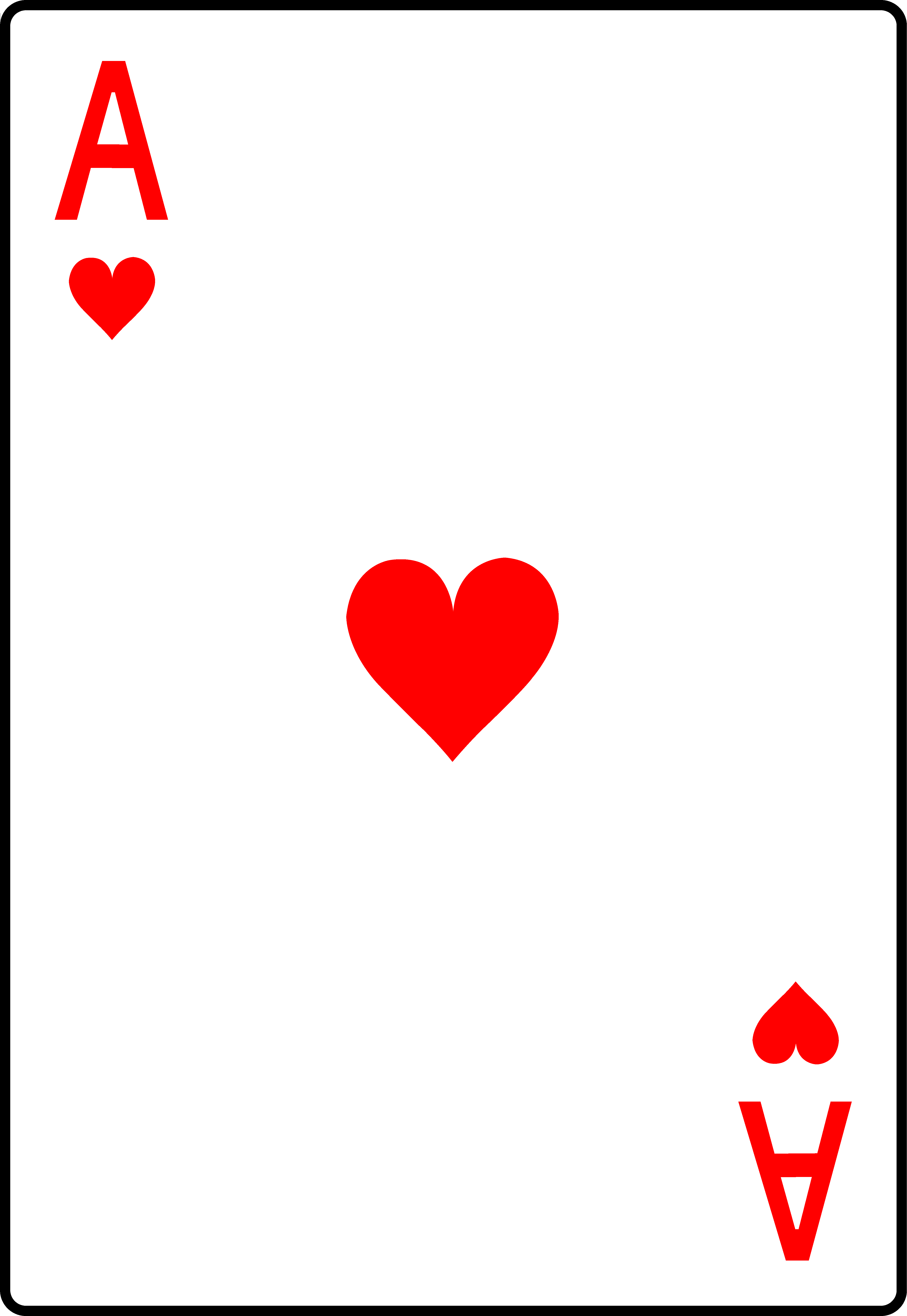 Heart Playing Cards - Cliparts.co