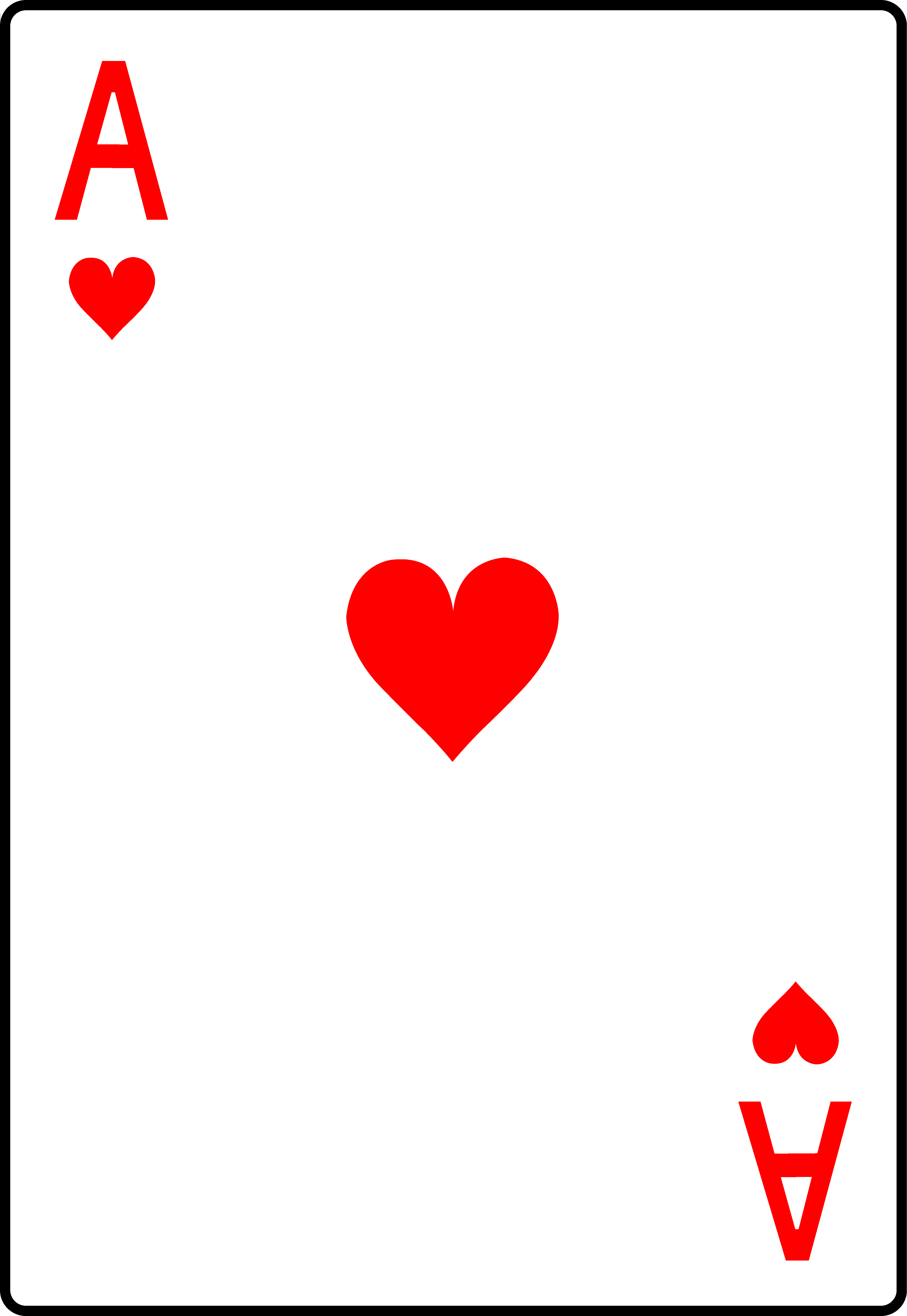 Heart Playing Cards Cliparts co
