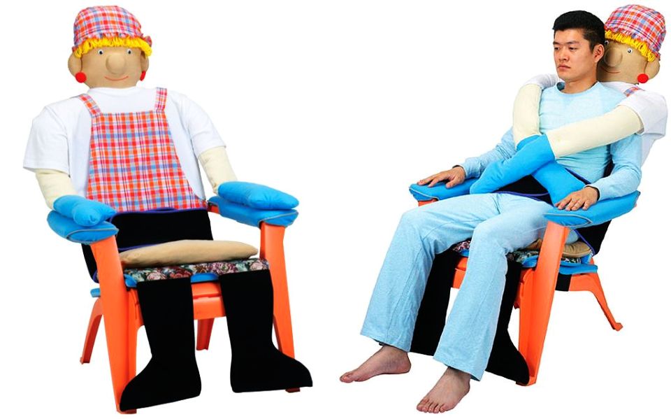Japanese Hugging Chair cuddles you, whenever you feel lonesome ...