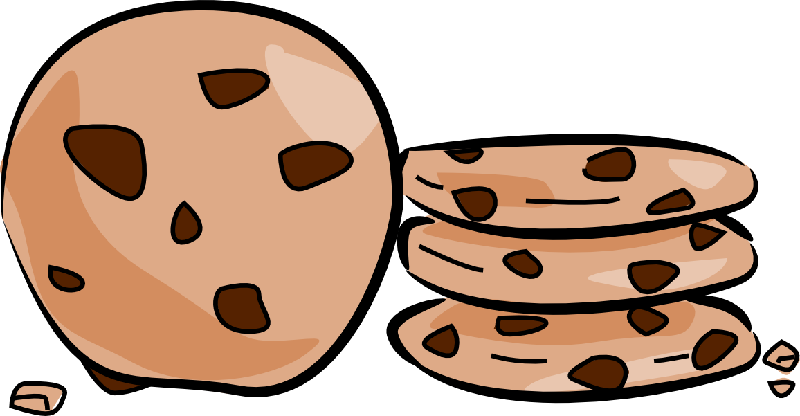 The Totally Free Clip Art Blog: Food - Chocolate chip cookies