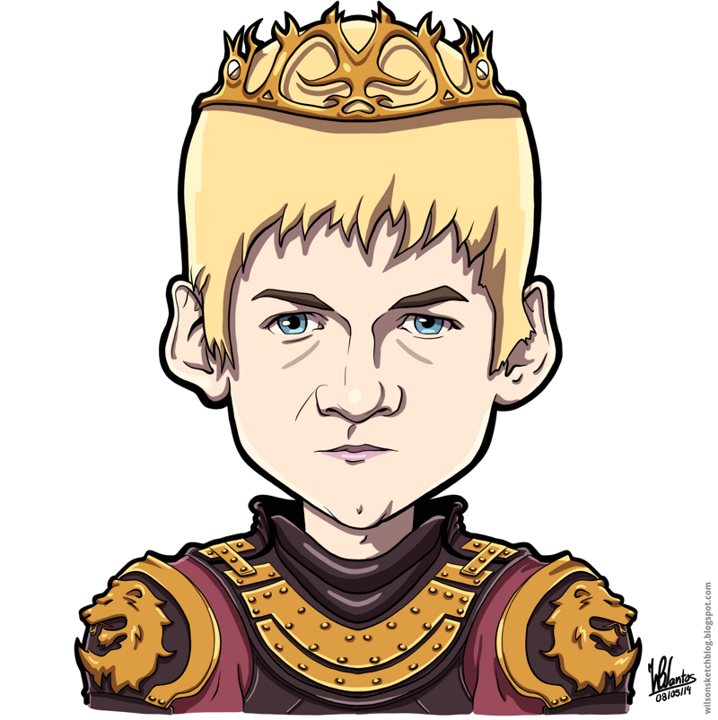 Game of Thrones - King Jeoffrey (Cartoon Caricature) - Wilson's ...