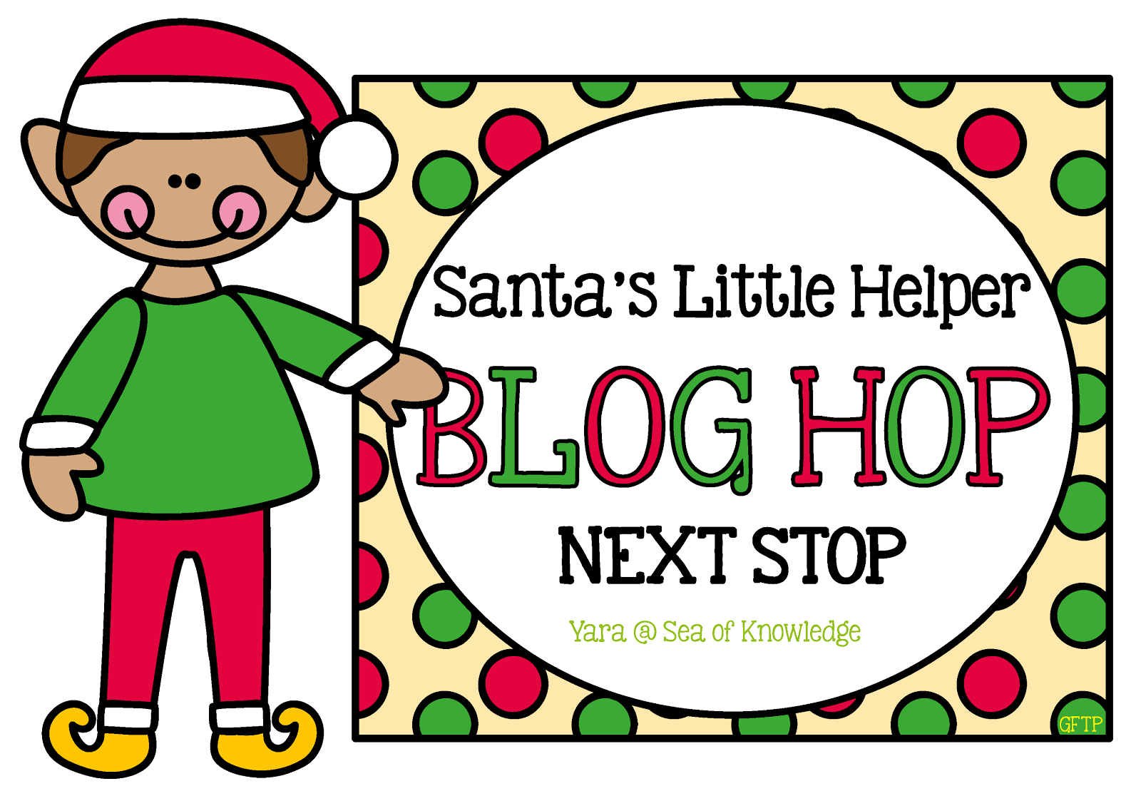 Mrs Poultney's Ponderings: Santa's Little Helper Blog Hop!