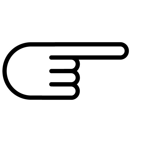 Right Arrow Hand Symbol Free Graphics Pictograms Icons Visuals 