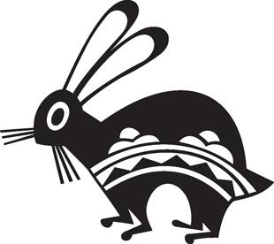 Rabbit :: Southwest Graphics :: Native American Indian Decals ...