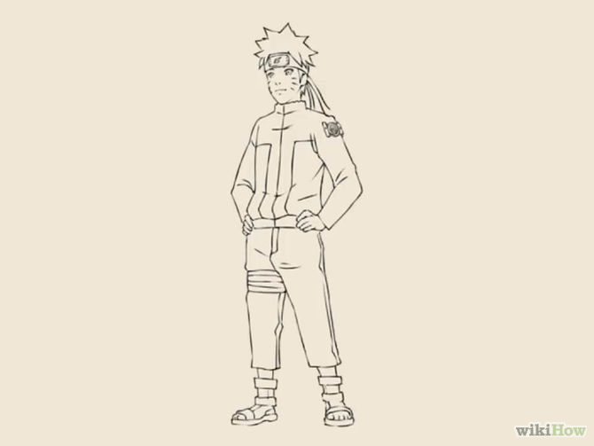 2 Easy Ways to Draw Naruto Uzumaki - wikiHow