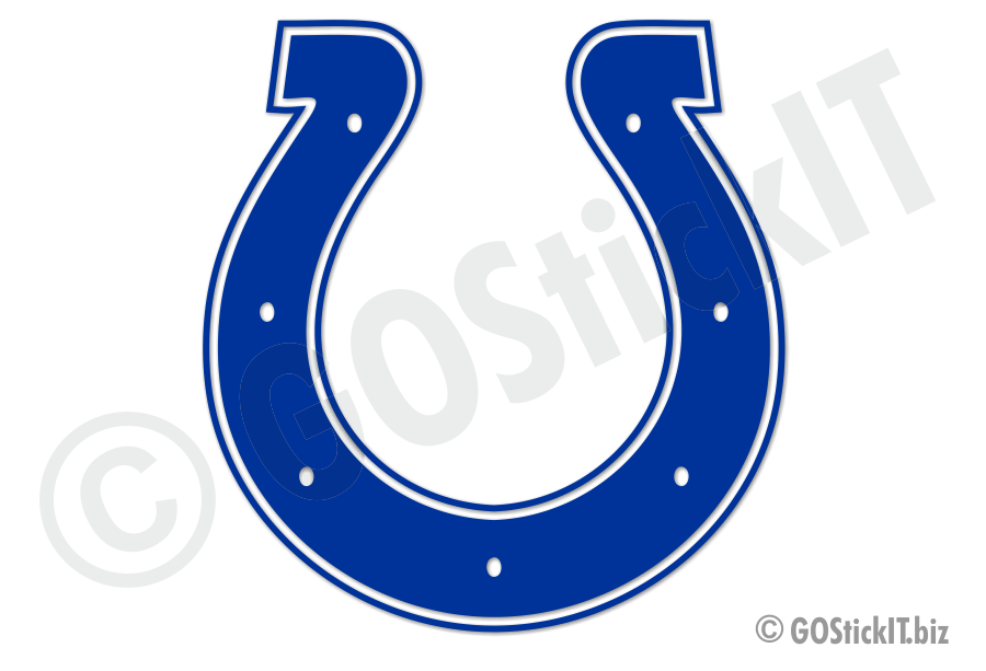 NFL Indianapolis Colts Logo Vinyl Decal Sticker - GOStickIT! Cool ...