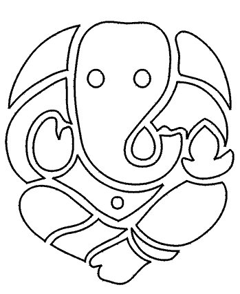 Ganesha Coloring Pages | Spirituality | Pinterest