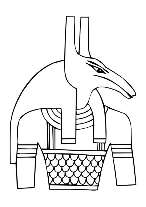 Clip Art Ancient Egypt Tracing Clipart