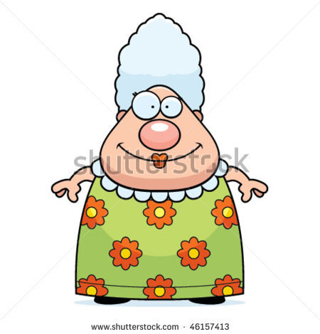 Grandma Cartoon - Cliparts.co