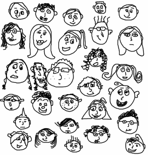 Funny Face Cartoon To Draw - Gallery