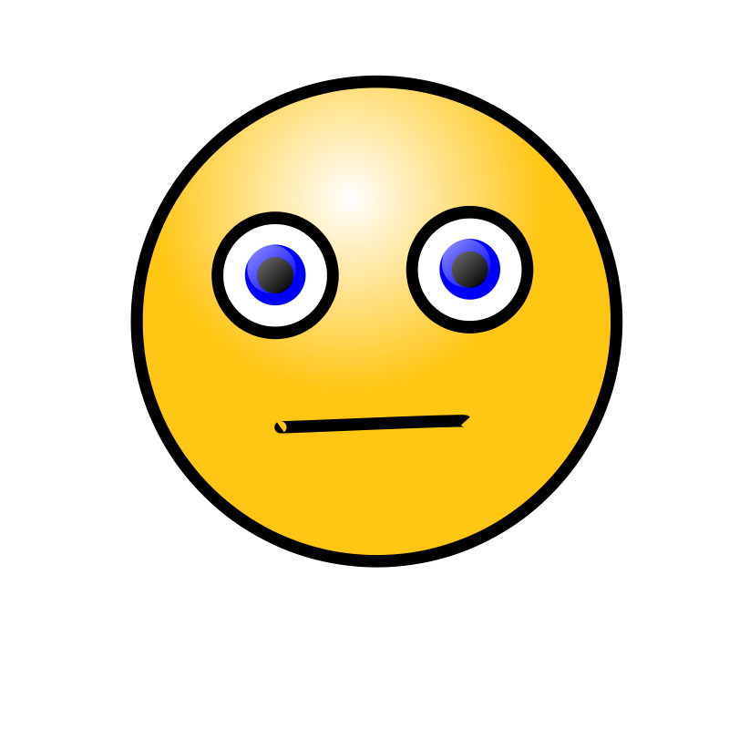Exhausted Smiley Face Clipart