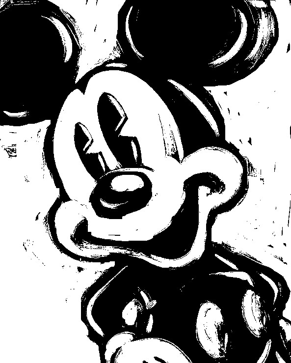 Mickey Mouse Black And White Photos