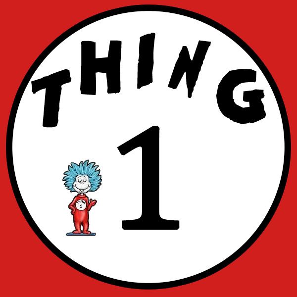 thing 1 - thing 15 | clip art | Pinterest