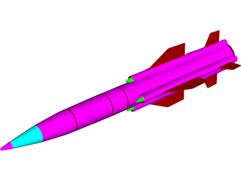 SSN-22 Sunburn (Soviet) 3D Model Download | 3D CAD Browser