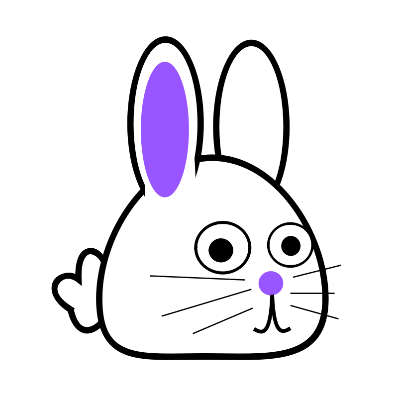 Clip Art Bunny Rabbit - Cliparts.co