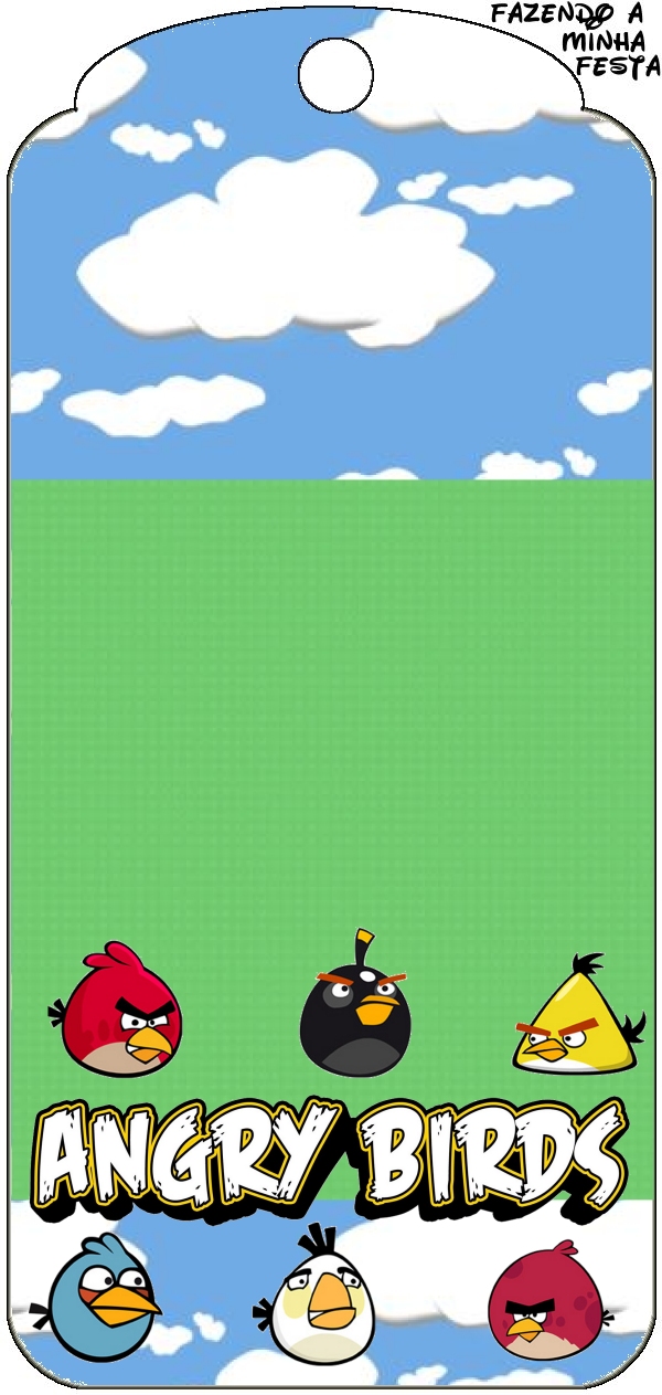 Angry Birds Free Party Printables, Backgrounds and Images. | Oh My ...
