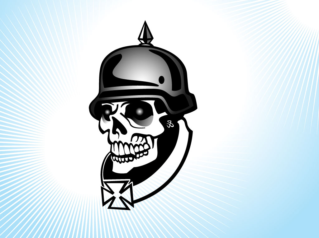 German Soldier Skull