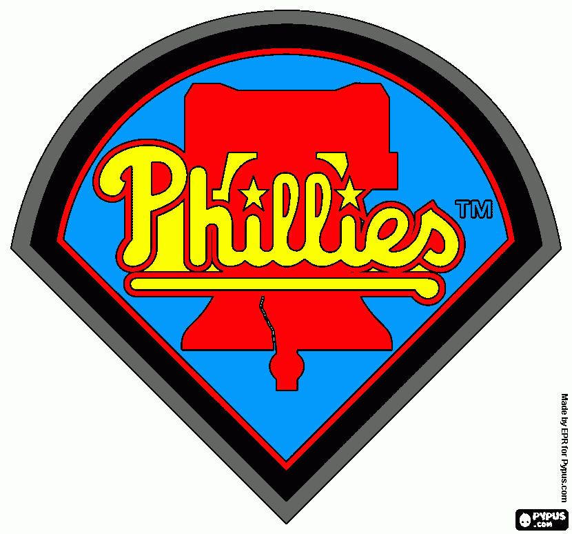 phillie logo Colouring Pages