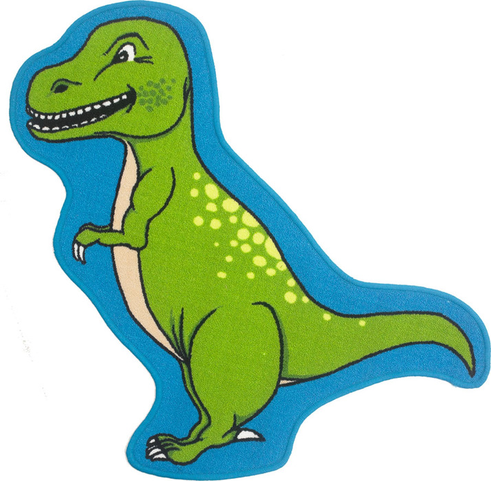 T-Rex shaped Dinosaur Rug from a large selection of kids mats and ...