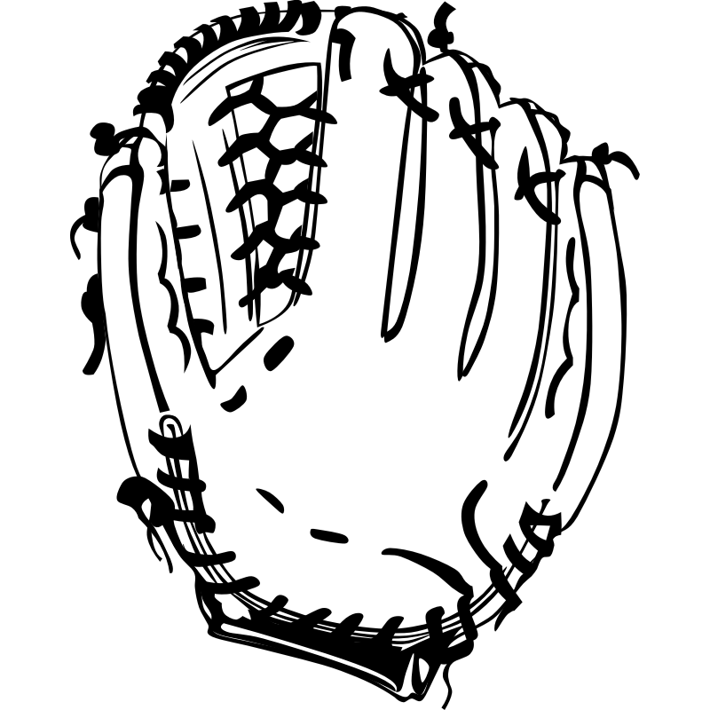 Clipart - Baseball glove