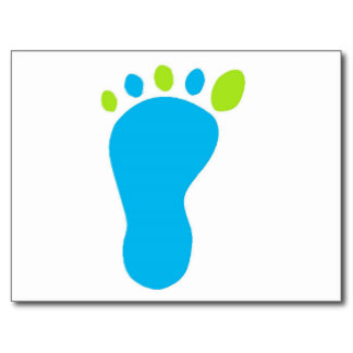 Baby Foot Postcards, Baby Foot Postcard Templates - Zazzle UK