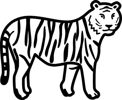 Out Line Drawing Of Animals - ClipArt Best