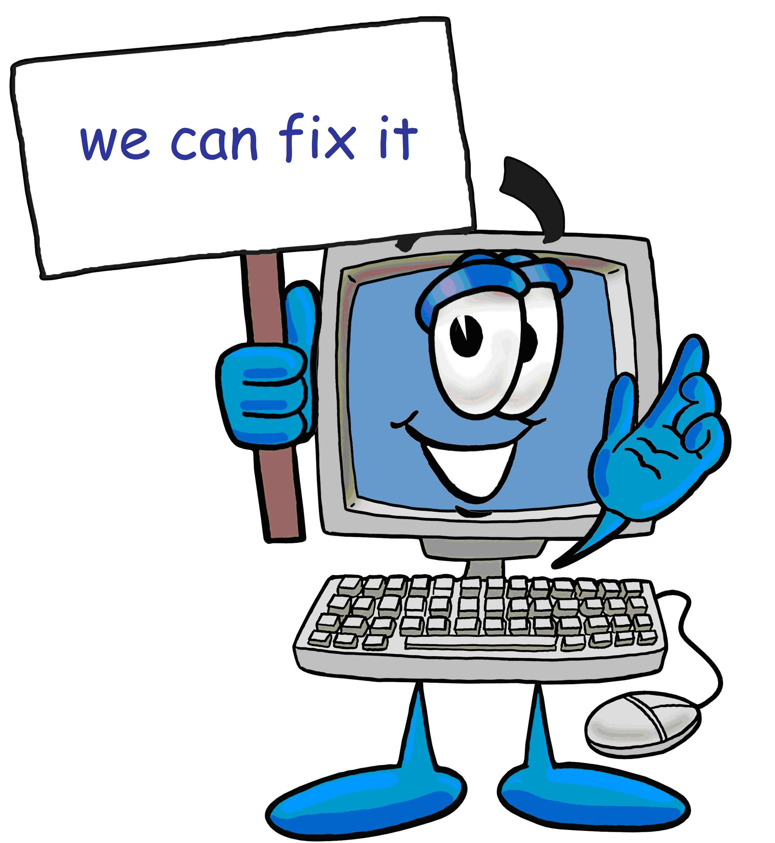 Images For > Computer Repair Logo Clip Art