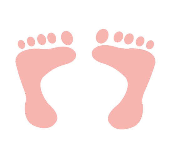 Baby Footprint Template - ClipArt Best