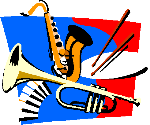 Pix For > Jazz Instruments Clip Art