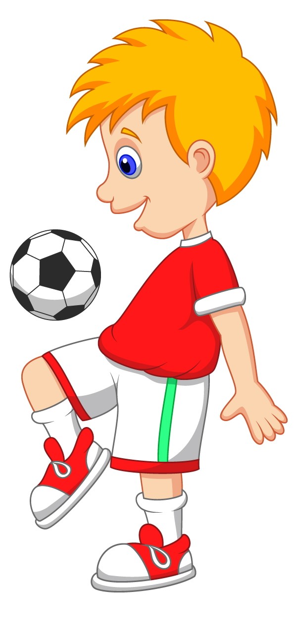 How To Draw A Cartoon Football Player - Cliparts.co