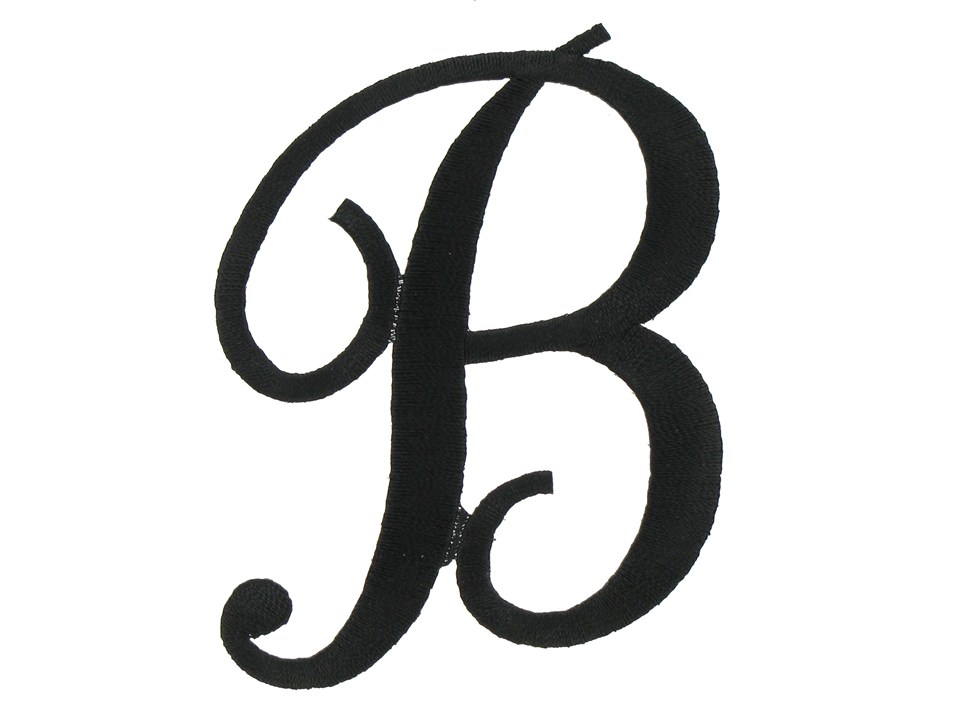 Calligraphic Letter B
