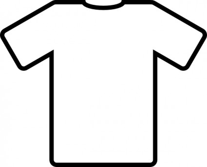 White T Shirt clip art Vector clip art - Free vector for free download