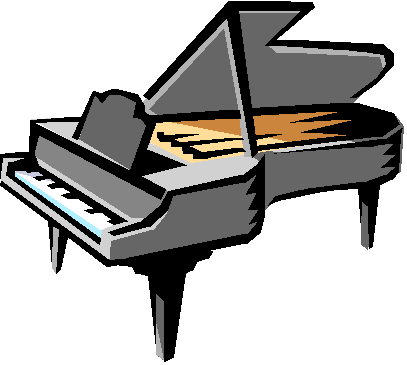 Piano Black And White | Clipart Panda - Free Clipart Images
