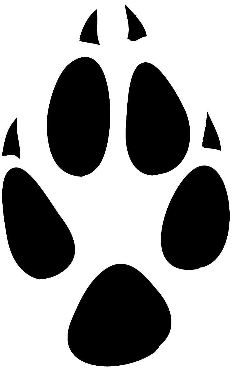 Images For > Paw Prints Clip Art