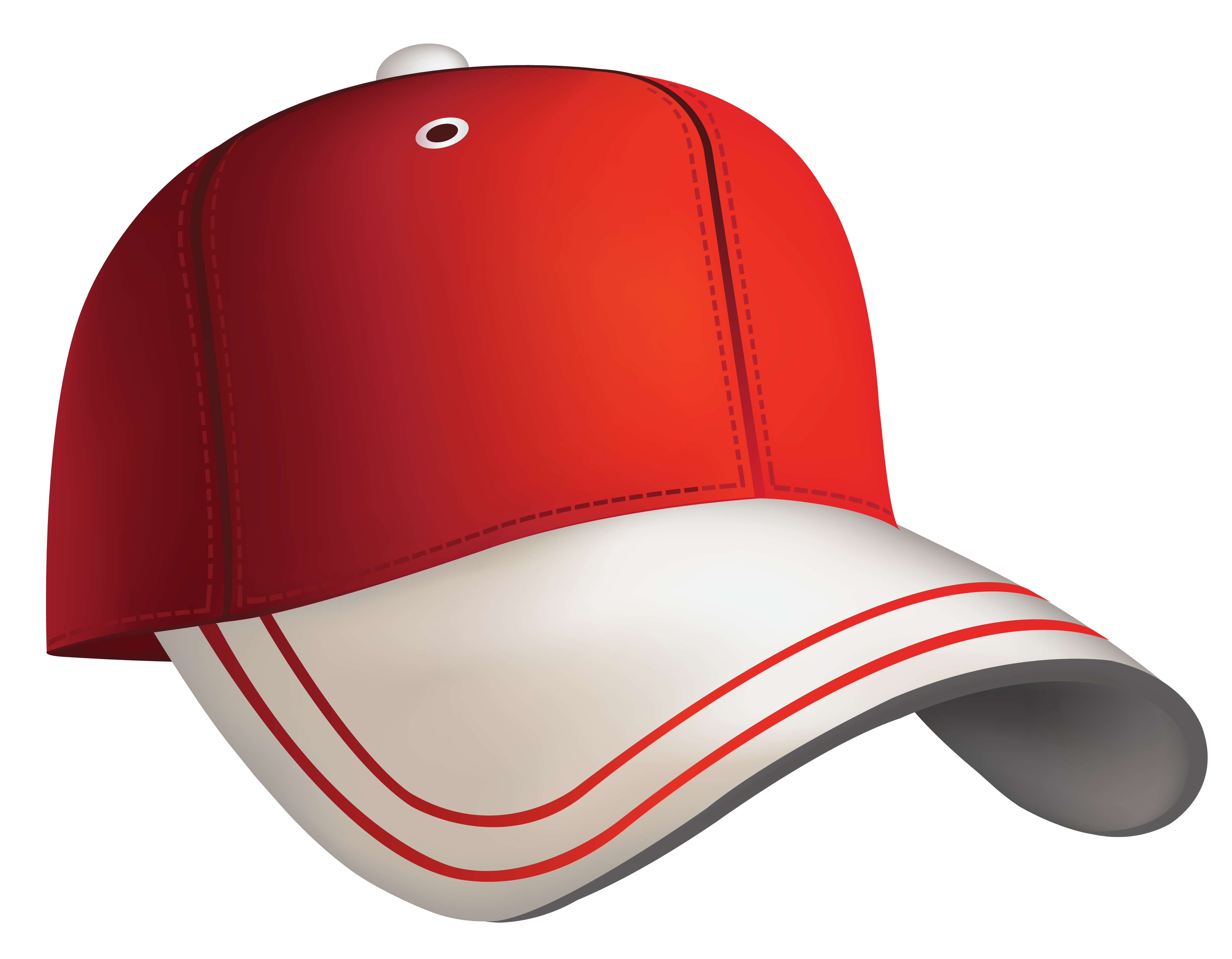 Red Baseball Cap Clipart