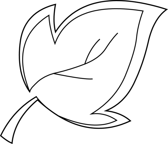 Leaf Clipart Black And White | Clipart Panda - Free Clipart Images