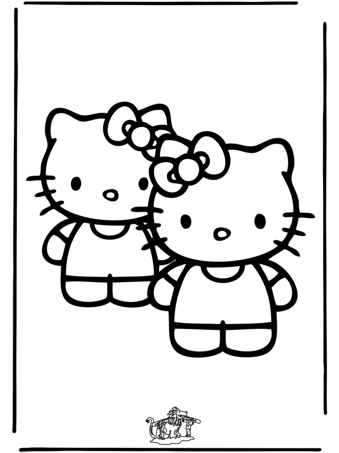 Hello Kitty Logo Font - Cliparts.co