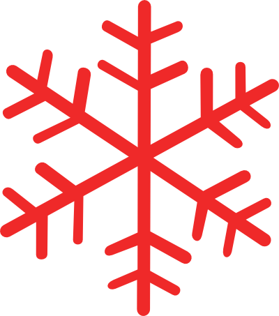 Red Snowflake - ClipArt Best