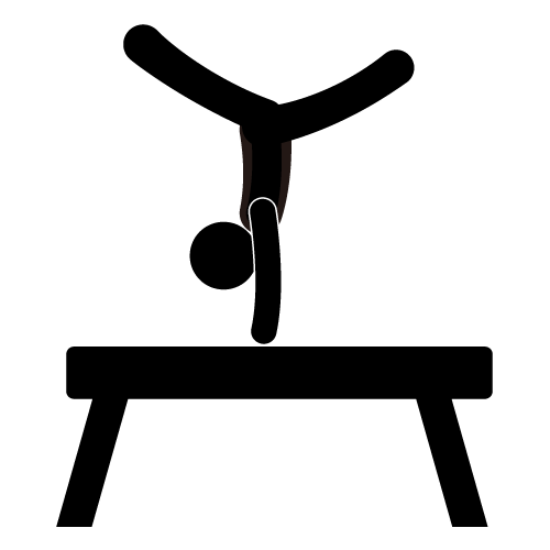 Artistic Gymnastics - Pictogram - Free
