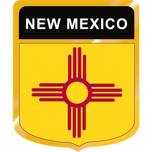 New Mexico Flag Crest Clip Art