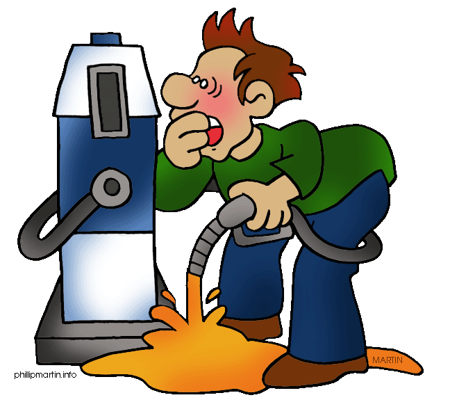 Free Earth Science / Geology Clip Art by Phillip Martin, Gas Shock