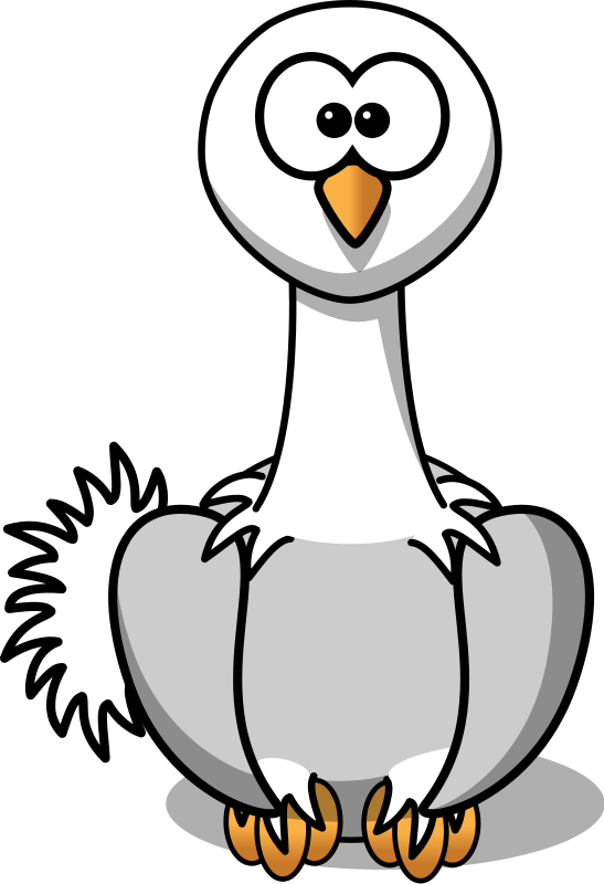 Free to Use & Public Domain Ostrich Clip Art