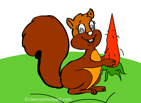 Animals Animated Clipart: carrot1-ga-cc : Classroom Clipart