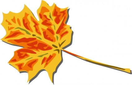Leaf clip art Vector clip art - Free vector for free download