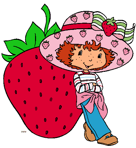 Contemporary Strawberry Shortcake Clipart -Character Images -