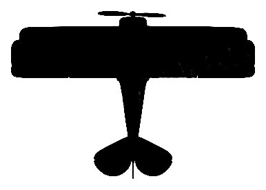 Aircraft Clipart Diecut Decal 29, Aircraft Car Window Decal, Air ...