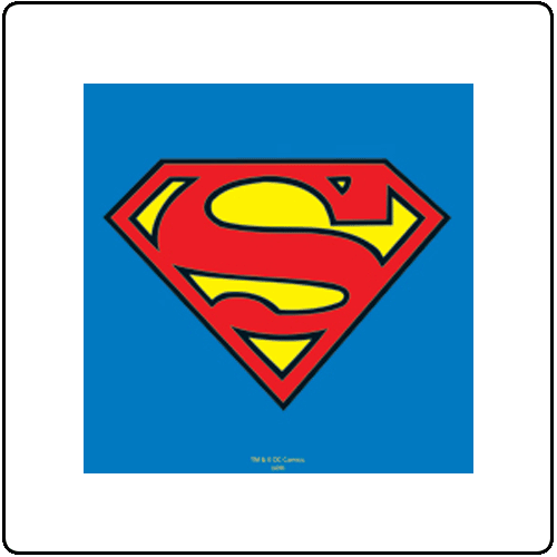 Superman | Logo (Single) | Coaster | Officially Licensed Music T ...