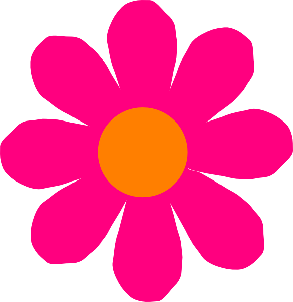Clipart Pink Flower | Clipart Panda - Free Clipart Images
